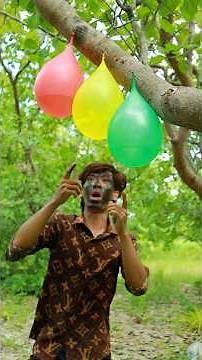 The Guy show ideas make soap to mini and save water #bushcraft #camping #outdoors #balloon #survival