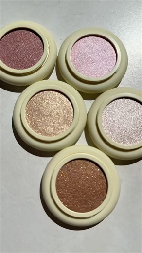 SIMIHAZE ASMR Swatching all shades of SOFT STROBE!