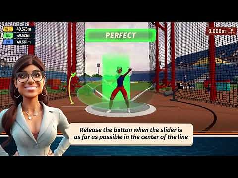 Athletics Championship Discus Throw tutorial