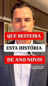 64K views · 829 reactions | BESTEIRA ESTAS DATAS COMEMORATIVAS ! SERÁ ? Que seu 2025 seja surpreendente, com saúde plena, paz interior e união familiar, mas principalmente, que você busque experiências com DEUS. Sinta-se ABRAÇADO. Dr.Fernando Lemos - Coloproctologista Planeta Intestino | Planeta Intestino | Facebook