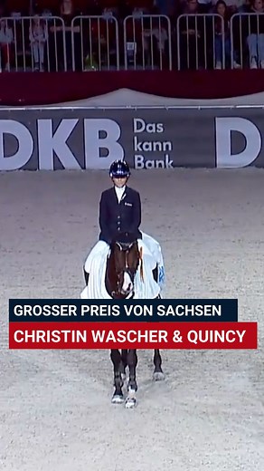 ClipMyHorse.TV Deutschland | Schnallt euch an, es wird rasant! 💥 Christin Wascher und Quincy gewinnen das Championat der Deutschen Kreditbank AG – eine packende 1.50m... | Instagram
