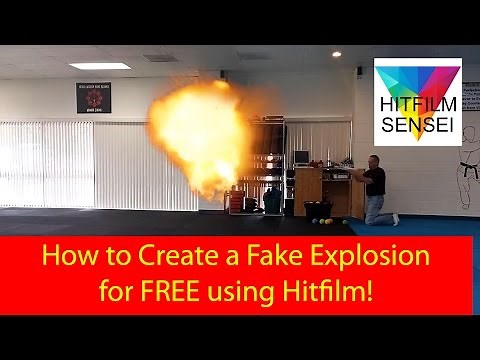 How to Create a Fake Explosion for FREE in your Film!