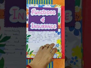 business studies project file class 11 insurance