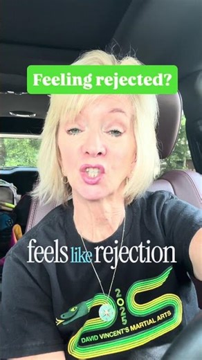 Do you ever feel rejected? A good thing to remember.