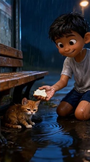 found a kitten abandoned by its mother 🐱