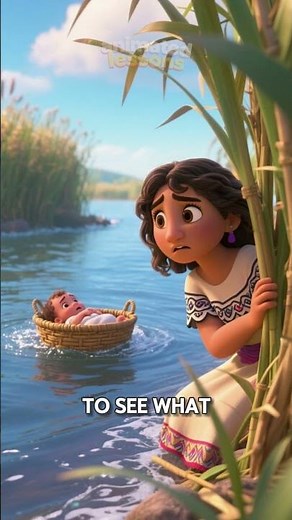 Moses the Baby in the Basket – Bible Story for Kids | Lesson 17