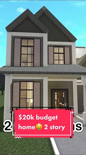 Bloxburg 20k Budget Home Tutorial and Tour