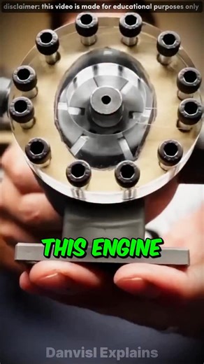 Danvils Explains on Instagram: "This Tiny Engine Breaks the Rules Description This tiny engine works without pistons or a crankshaft — and it completely rewrites how engines can produce power. Discover how the rotary vane engine creates smooth, continuous rotation using a simple but brilliant design. Tag: #EngineeringFacts #RotaryEngine #TechExplained #Innovation #HowItWorks #ScienceShorts #MechanicalDesign #ViralVideo #EducationalContent"