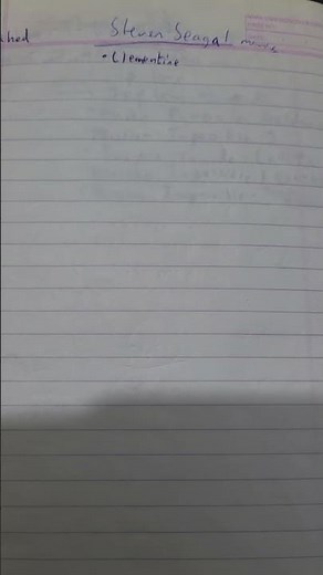 List of Steven Seagal movies I watched