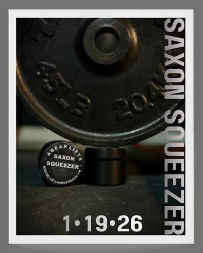 Dylan Hebert on Instagram: "🚨 MONDAY COUNTDOWN: Saxon Squeezer drops January 19th! 🚨 Turn weak hands into steel traps with the world’s first spring-loaded modular pinch trainer. Crafted by the 2”x5” Saxon American record holder, Dylan Hebert. stack up to 10 springs for brutal progression—anywhere from gym to cubicle. • Modular setup: Bare honeycomb for rehab/light work, bottom shell or full enclosure for smooth block pinch feel. • Portable power: Bag it for office squeezes, boulder sends, or P
