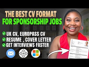 Award Winning CV Format That Would Land You a Job Offer