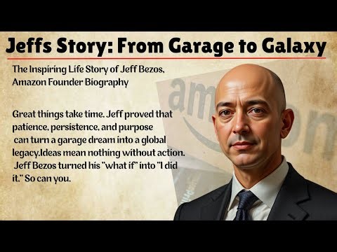 From Garage to Galaxy: The Inspiring Life Story of Jeff Bezos | Amazon Founder Biography