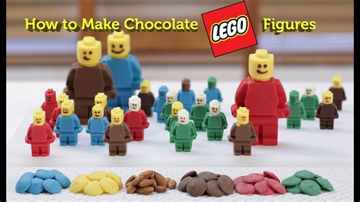 How to make yummy chocolate Lego figures