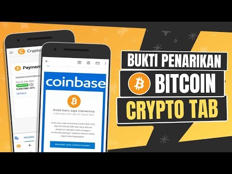 Bukti Penarikan Bitcoin dari CryptoTab