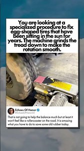 FIXING FLAT SPOTS ON TIRES