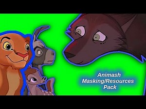 Rare ×ANIMASH× characters/resources (maskings, manips, backgrounds, removals...)