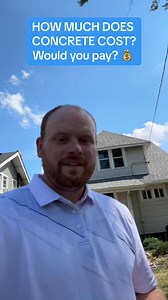 How much does it cost for a concrete pad to park your cars on? #Concrete #ConcreteCost #Concretequote #ConcreteEstimate #ConcreteWork | Eric Martin Money | Facebook
