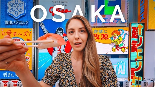 48 Hours Exploring OSAKA 🇯🇵 Street Food + Hidden Gems