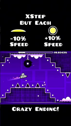 xStep, but the Speed Changes?! #geometrydash #gd