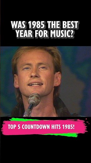 Top 5 Hits of 1985: Fair That ONE Band Takes 2 Spots? #shorts