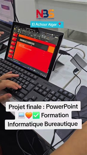 les inscriptions sont ouvertes pour le 3eme groupe 🤩✅️💻 Word/ Excel / PowerPoint Canva 🤩🫣 0541.47.23.31 📞 El Achour 📍 Instagram : nbs_formation_et_coaching #powerpoint #excel #bureautique #formation #alger