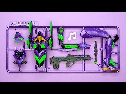 ♪Build: EVA Unit 01 | Neon Genesis Evangelion | Satisfying beat building | Speed build | Model Kit
