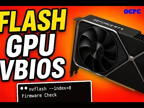 Flashing GPU Bios Simplified