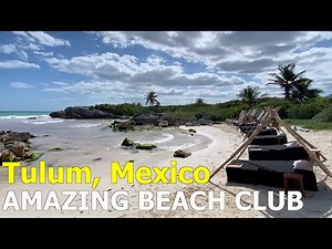 Gitano Beach Club in Tulum, Mexico