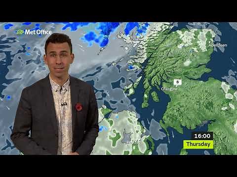 COP26 – five-day forecast for Glasgow 04/11/21