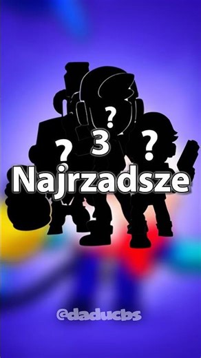 What are the 3 rarest skins in Brawl Stars? 🤔 #brawlstars #foryou #viral #interestingfacts