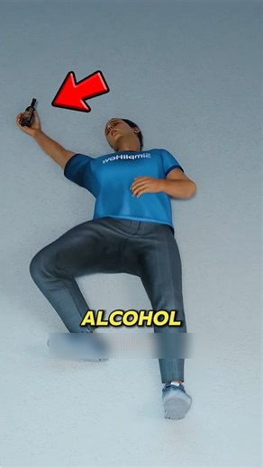 Alcohol Changes Your Body‼️😱 #AlcoholFacts #HealthFacts #shorts
