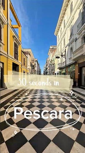 Pescara, Italy – 30 Seconds in Abruzzo 🇮🇹