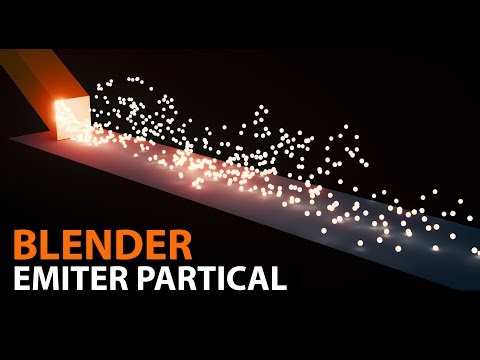Emiter Particles In Blender Tutorial