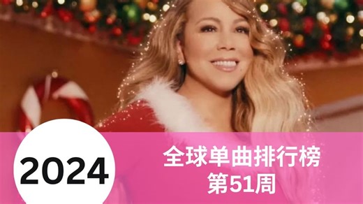 2024年第51周全球前40名歌曲（圣诞特辑）：David Guetta, Alphaville & Ava Max - Forever Young成本周排名最