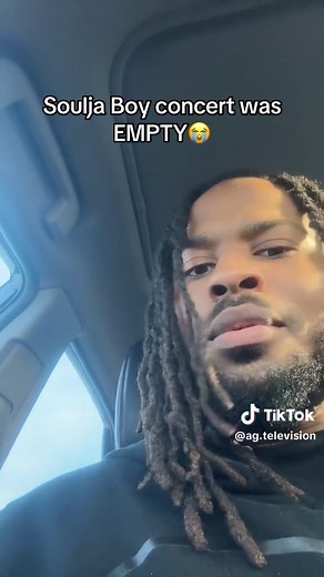 Soulja boy empty concert #souljaboy #performance #concert #show #fyp #viral