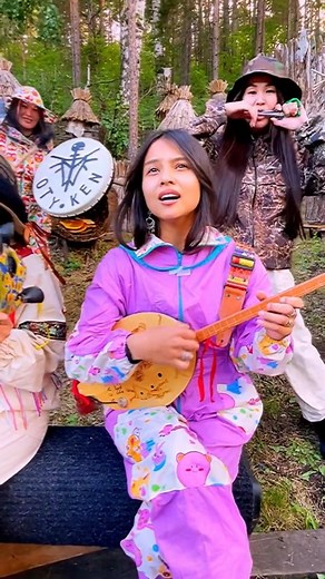 379K views · 3.4K reactions | Укусила пчела  . #otyken#bee#beekeeping#nature#indigenous#peoples#native#siberia#russia#больно#жалко#пчела#мёд#дичь#девчонки#азиатки#природа#folkmusic#worldmusic#pop#asiangirls#fun#smile#friends#family | Otyken | Facebook