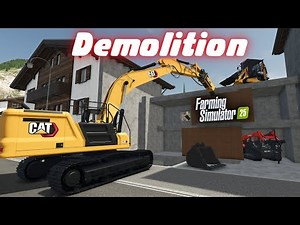 They added DEMOLITION in FS25! But is is any GOOD ?
