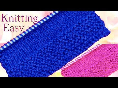 Como tejer con dos agujas paso a paso desde cero