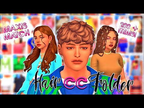 {1.9 GB} MAXISMATCH HAIR CC FOLDER 2023 | |The Sims 4