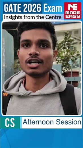 GATE 2026 CS Paper Shock | Student Raw Reaction | LIVE Exam Centre Review!