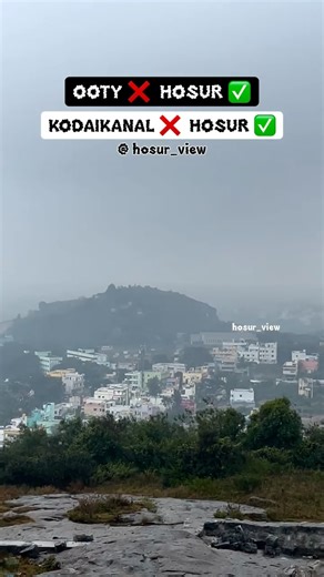 HOSUR VIEW ❤️ on Instagram: "HOSUR🤩 Follow - @hosur_view for more videos ❤️ . Chill City Hosur ❤️ . #hosur #hosurview #krishnagiri #bengaluru #climate"