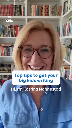 Get your big kids writing ✨ ABC author Katrina Nannestad shares her top 3 creative writing tips. Grab your copy of her latest book, Story Writer’s Handbook, for the ultimate writing inspiration: https://geni.us/StoryWritersHandbook #Writing #WritingTips #ABCBooks | ABC Kids Community