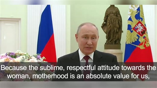 International Women's Day: Putin extols Russia’s ‘sublime' attitude towards women