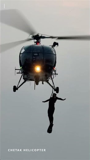 Chetak Helicopter Rescue Operation | Indian Navy Demo 🇮🇳🚁