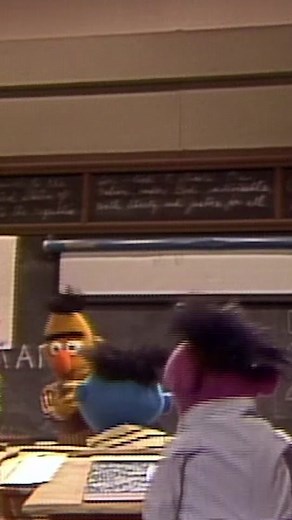 Rock on, Bert! #SesameStreet #OldSchoolSesame #SesameSongs #Bert 🪨 🤟