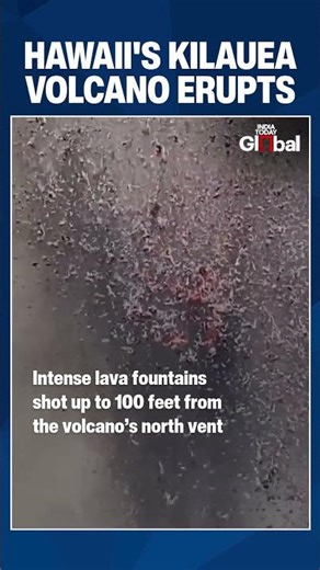 Camera Obliterated as Kilauea Erupts With Massive Lava Fountains Inside Hawaii Volcanoes Park