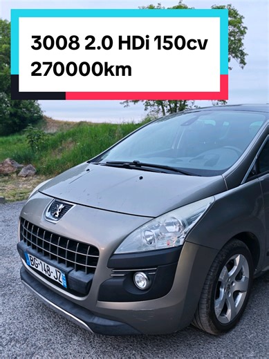 3008 2.0 HDi 150cv 2700000km 2990€ #Peugeot#3008#2011#pourtoiii#2.0