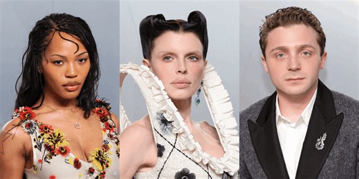 See How Julia Fox Handled an Awkward Interview Moment With Quen Blackwell and Jake Shane