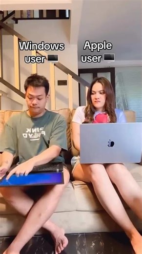 apple vs windows laptops, which is better windows or macbook #shorts