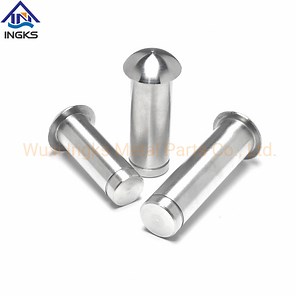 [Hot Item] SUS304 M8 M10 Round Head Clevis Pin with Grooved End Used with E-Clip